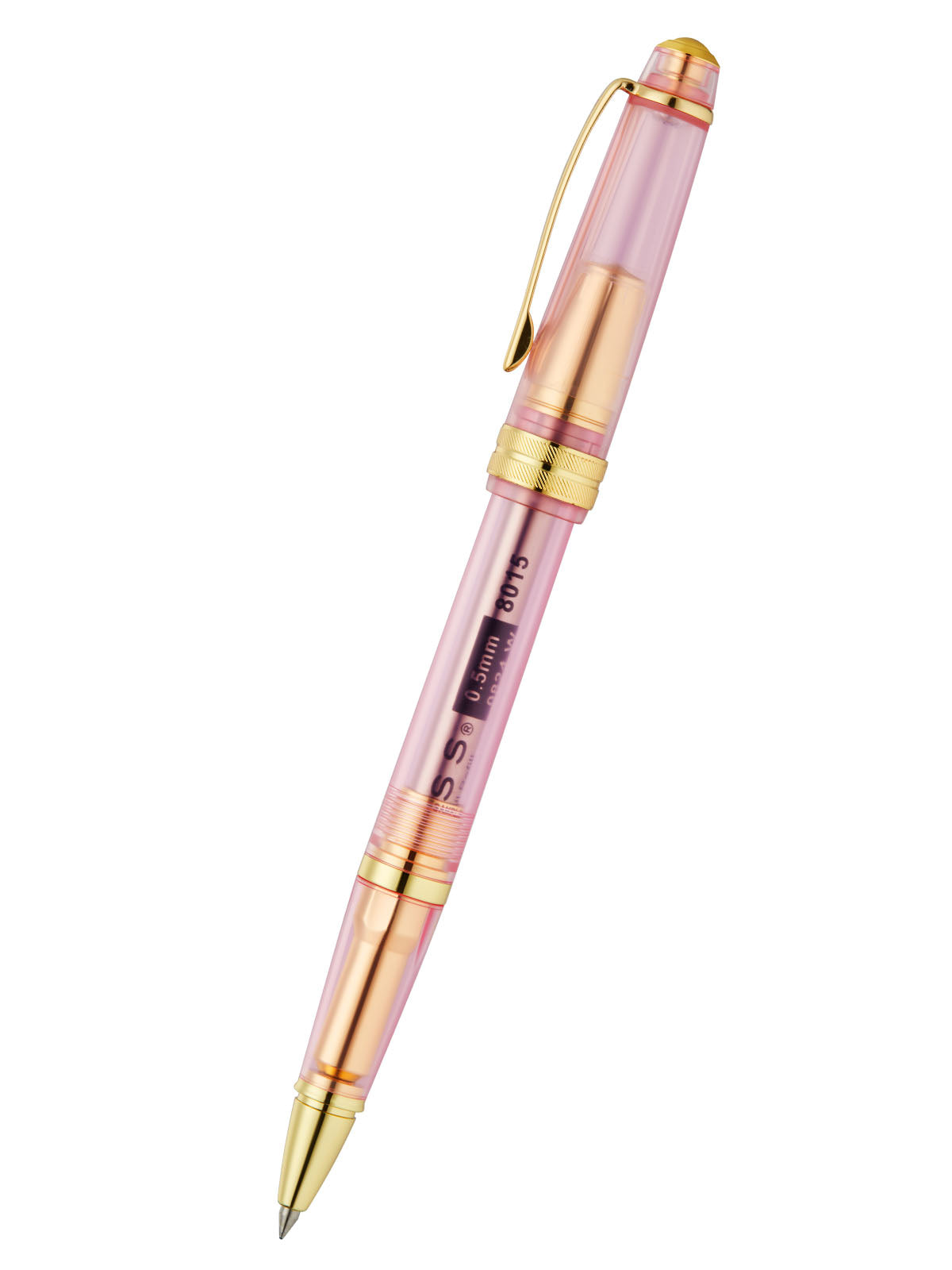 Penna a sfera Bailey Light™ in resina zaffiro rosa traslucido