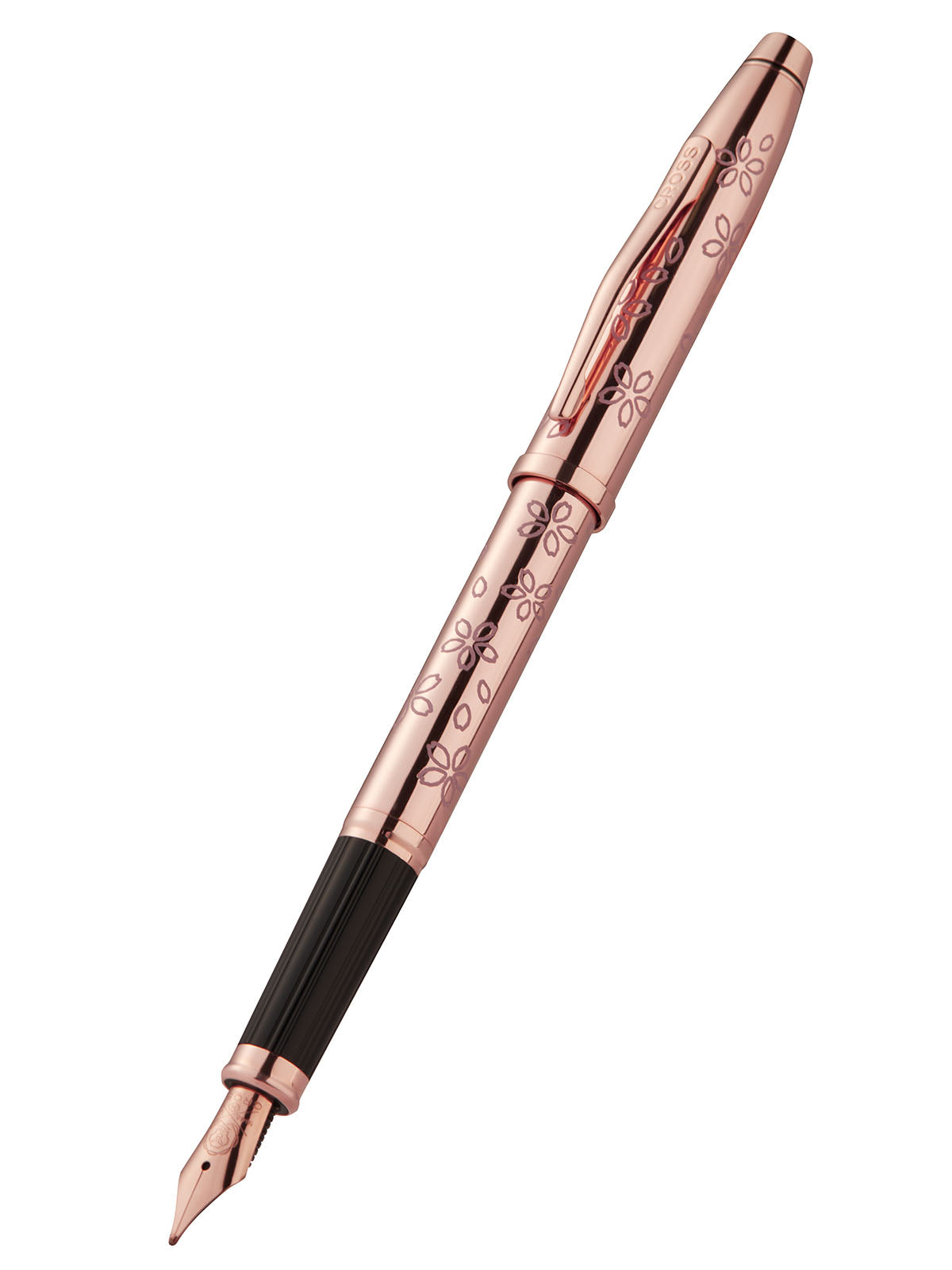 Penna stilografica Century® II Cherry Blossom placcata oro rosa con pennino fine