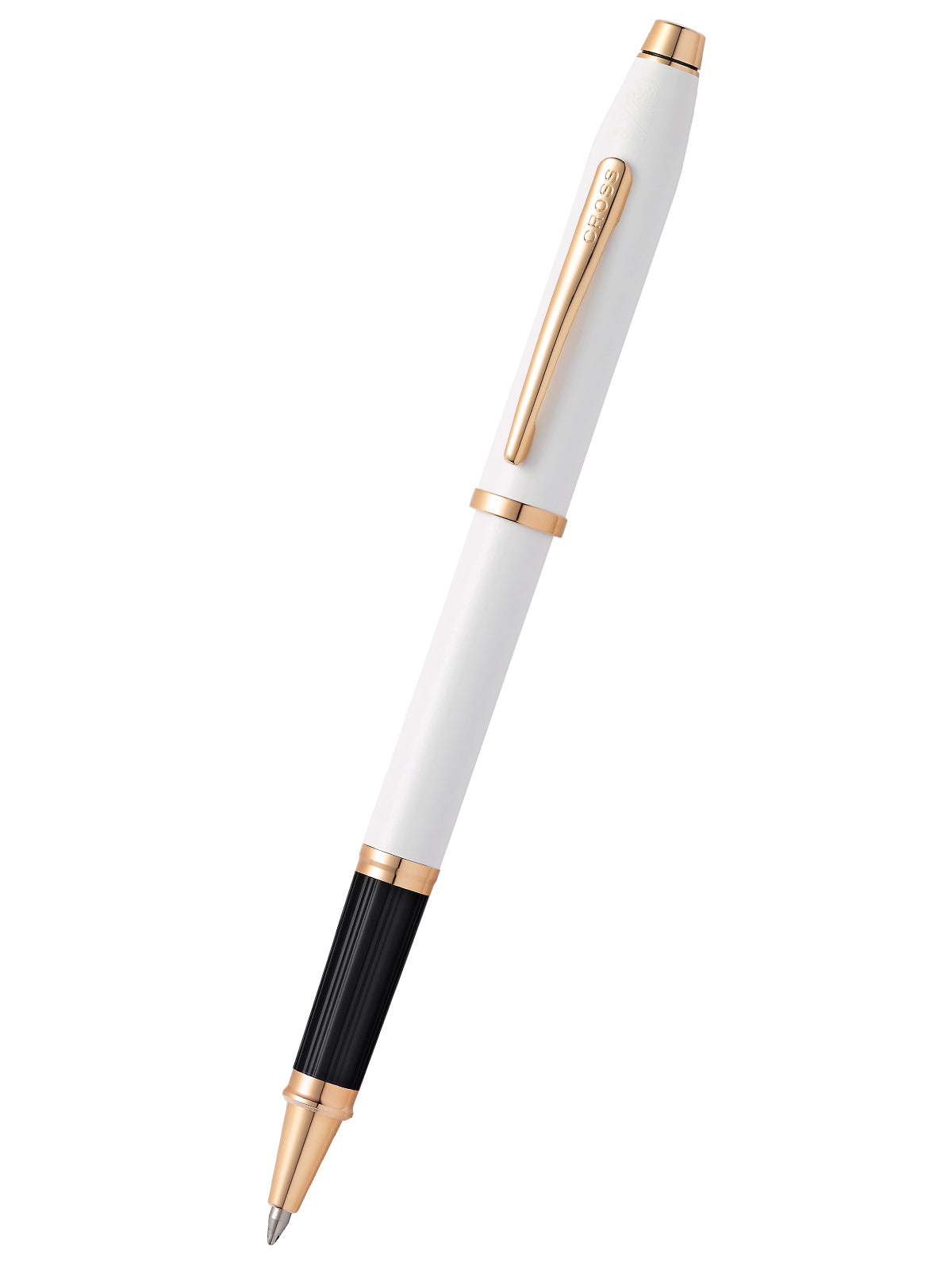 Penna a sfera Century® II laccata bianca perlescente