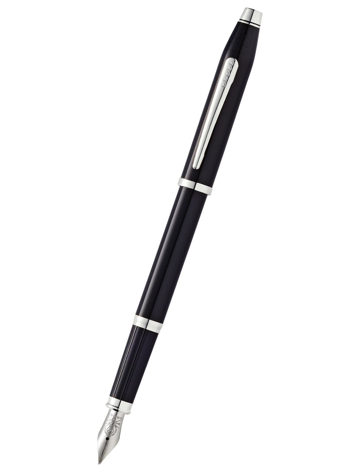 Penna stilografica Century® II con pennino medio laccato nero