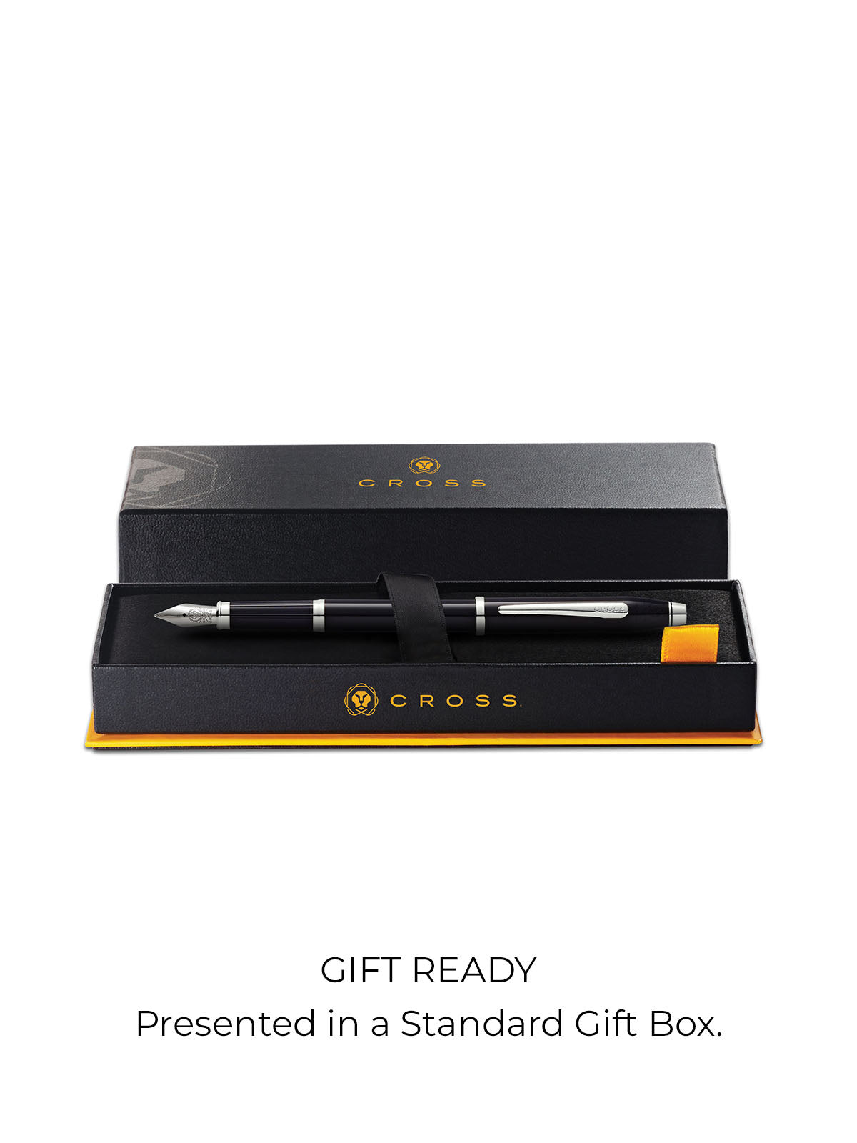 Penna stilografica Century® II con pennino medio laccato nero
