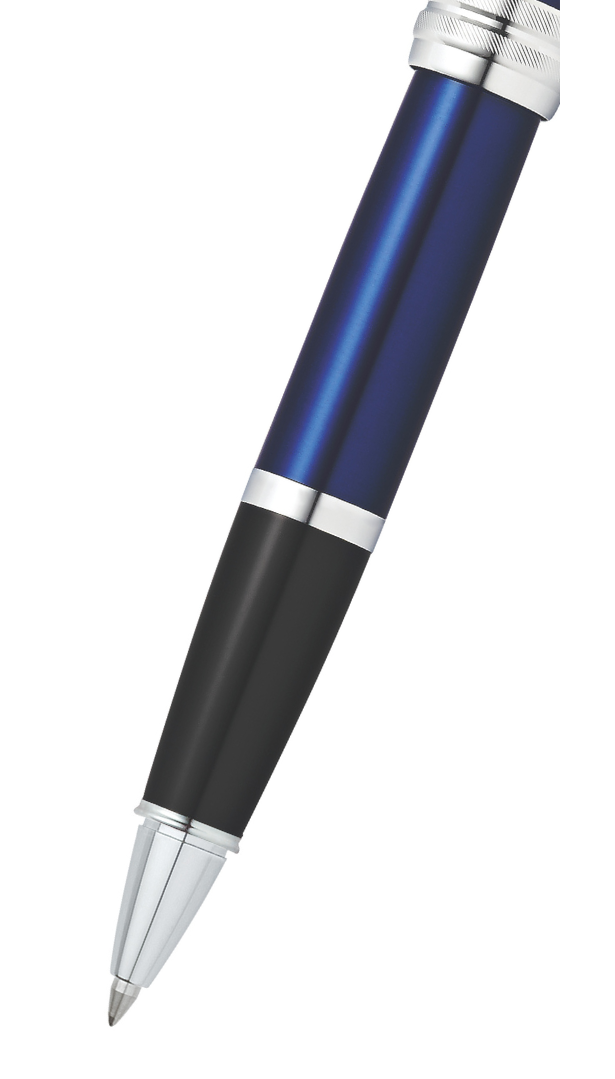 Penna a sfera Bailey™ laccata blu