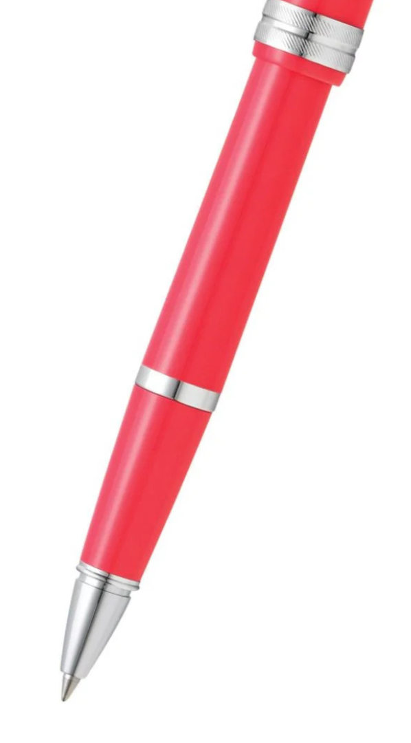 Penna a sfera Bailey Light™ in resina corallo lucida