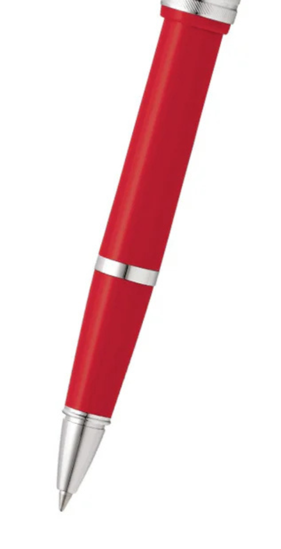 Penna a sfera Bailey Light™ in resina rossa lucida