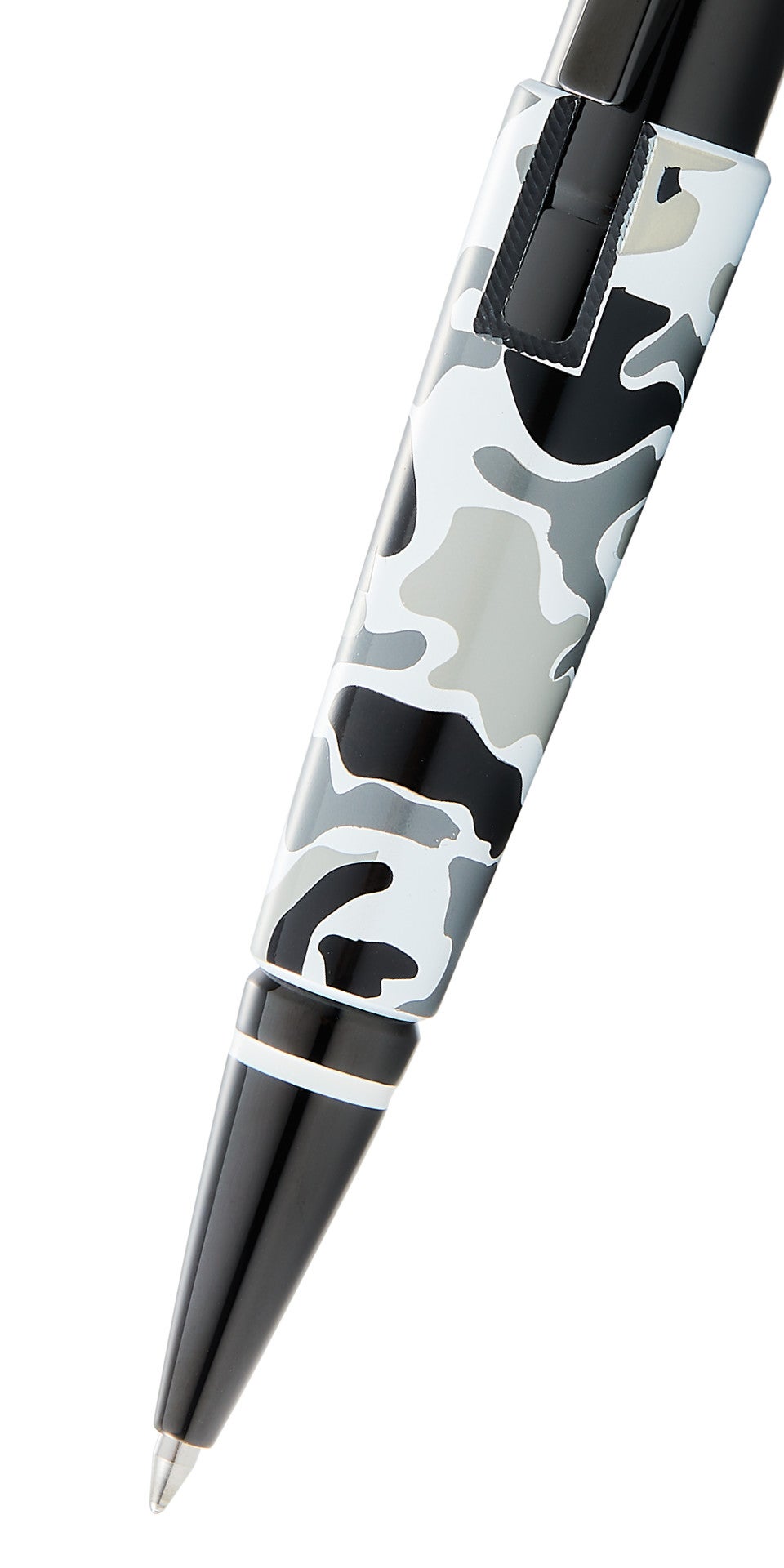 Edge Black and White Camo Gel Rollerball Pen