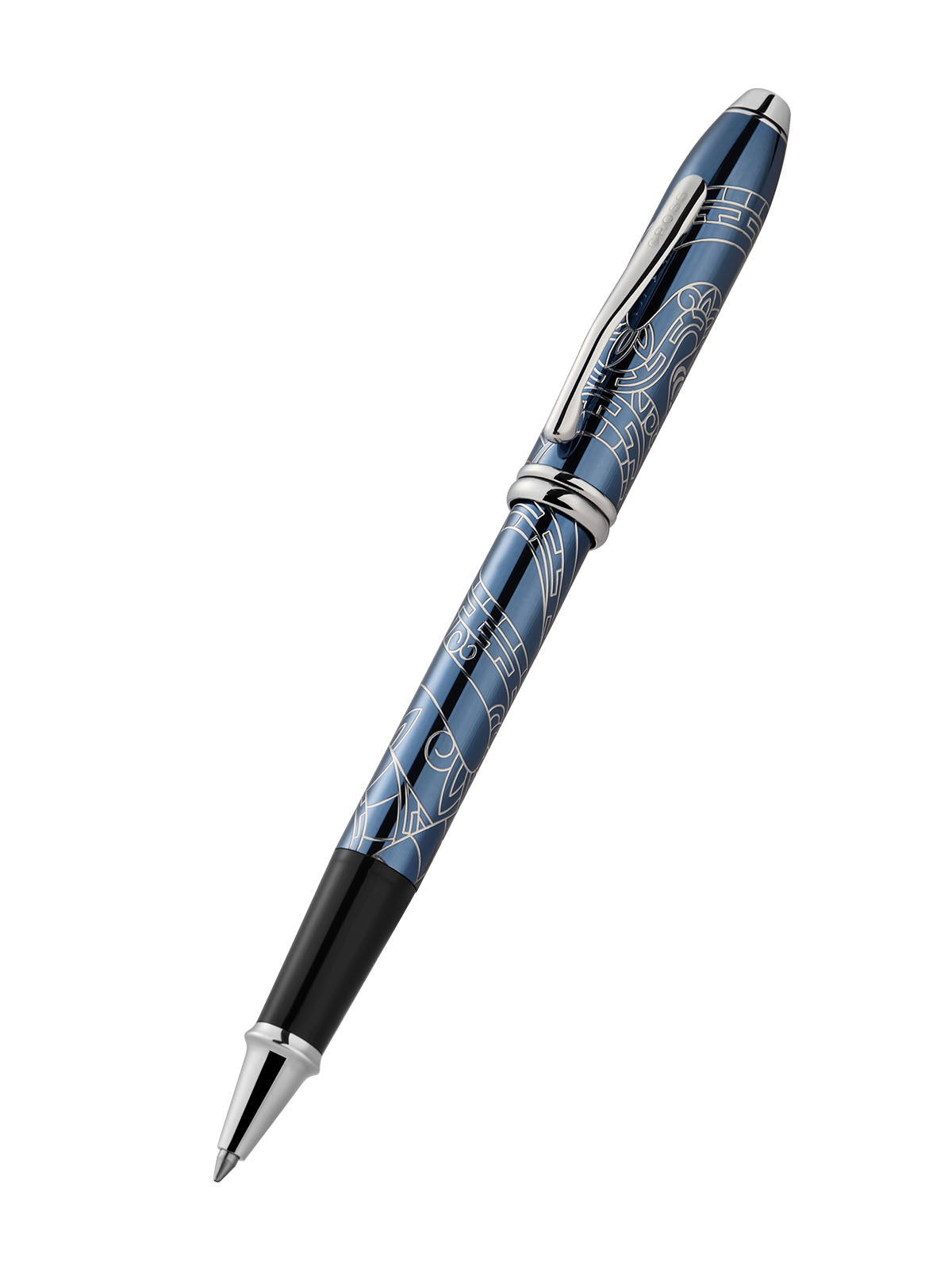 Penna a sfera Townsend® Zodiac Year of the Snake laccata blu