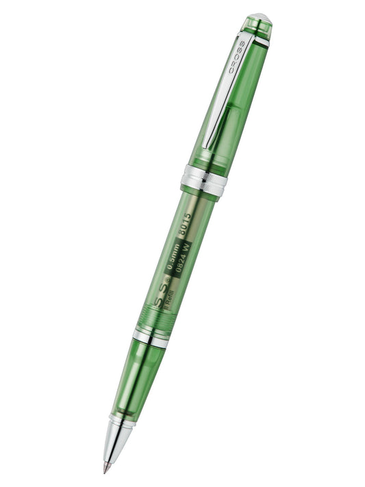 Penna a sfera Bailey Light™ in resina verde traslucida