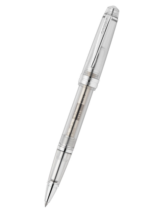 Penna a sfera Bailey Light™ in resina trasparente traslucida