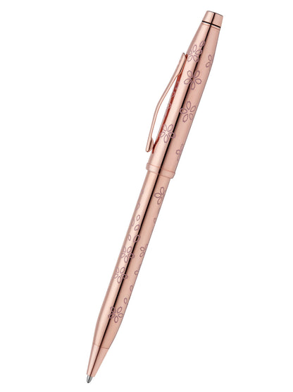 Penna a sfera Century® II Cherry Blossom placcata oro rosa