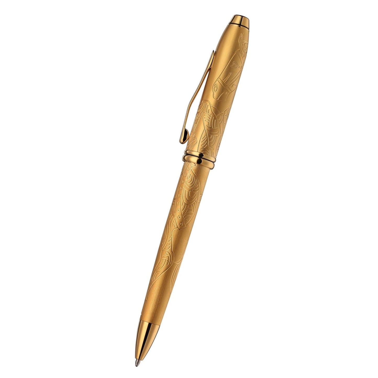 Townsend® Zodiac Year of the Horse – penna a sfera placcata oro 23KT