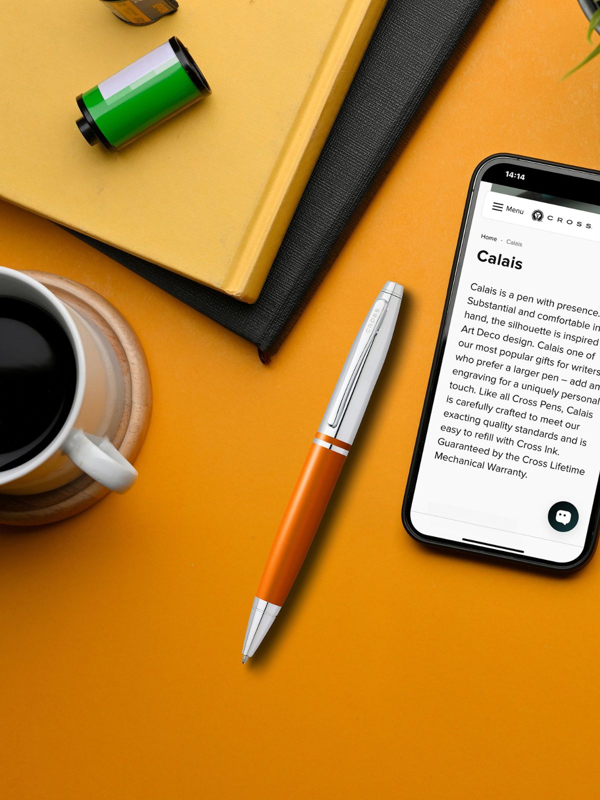 Calais™ Exuberance Orange – penna a sfera