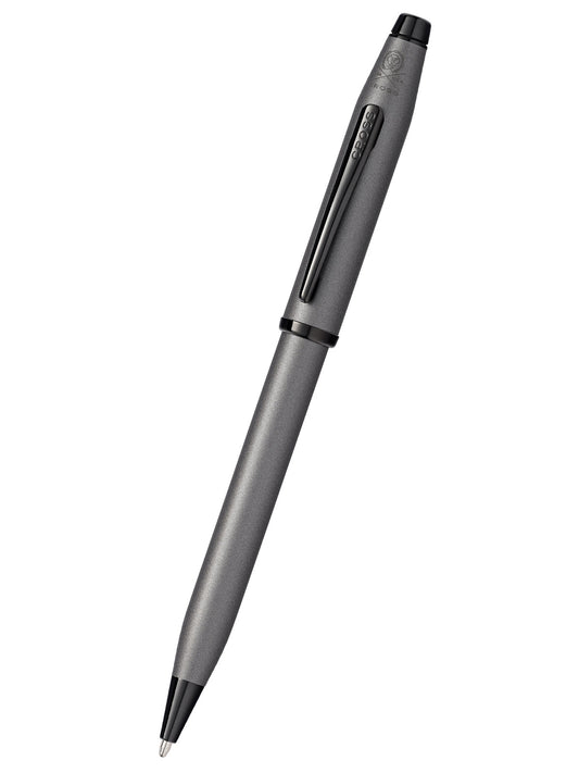 Montblanc - Penna a sfera Scenium nero opaco e platino Montblanc - Penna a sfera Scenium nero opaco e platino