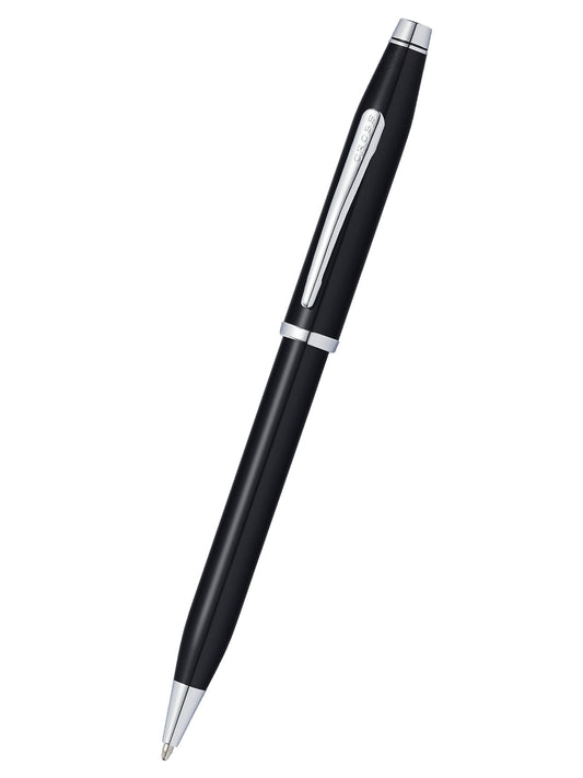 Penna a sfera Century® II laccata nera