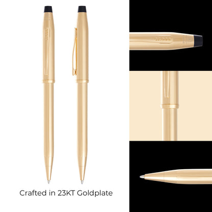 Penna a sfera Century® II in oro 23 carati