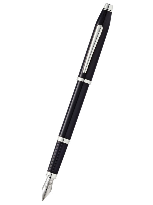 Penna stilografica Century® II con pennino medio laccato nero