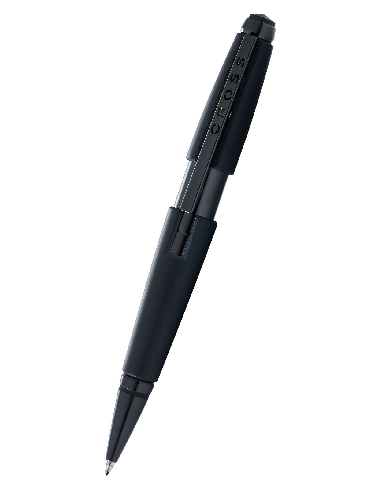 Penna a sfera in gel laccato nero opaco Edge™