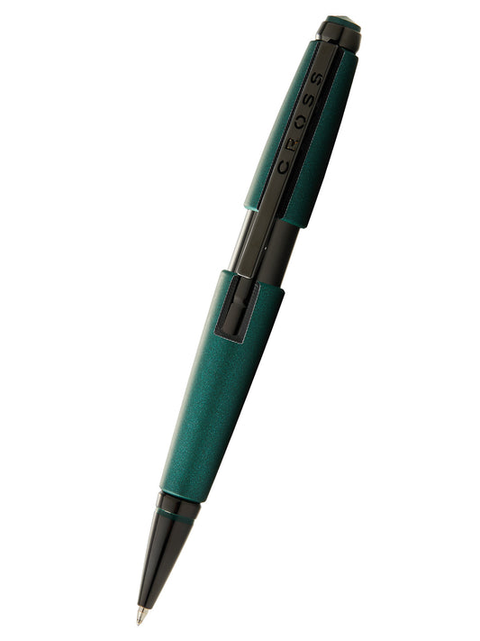 Penna a sfera in gel laccato verde opaco Edge™