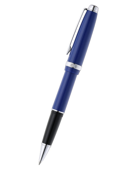 Lume Deep Sea Blue con particolari cromati lucidi – penna a sfera