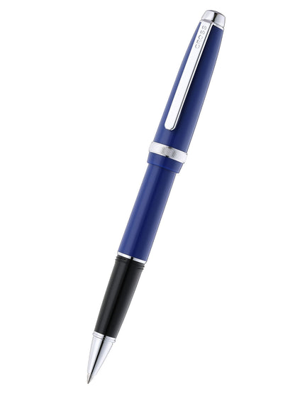 Lume Deep Sea Blue con particolari cromati lucidi – penna a sfera
