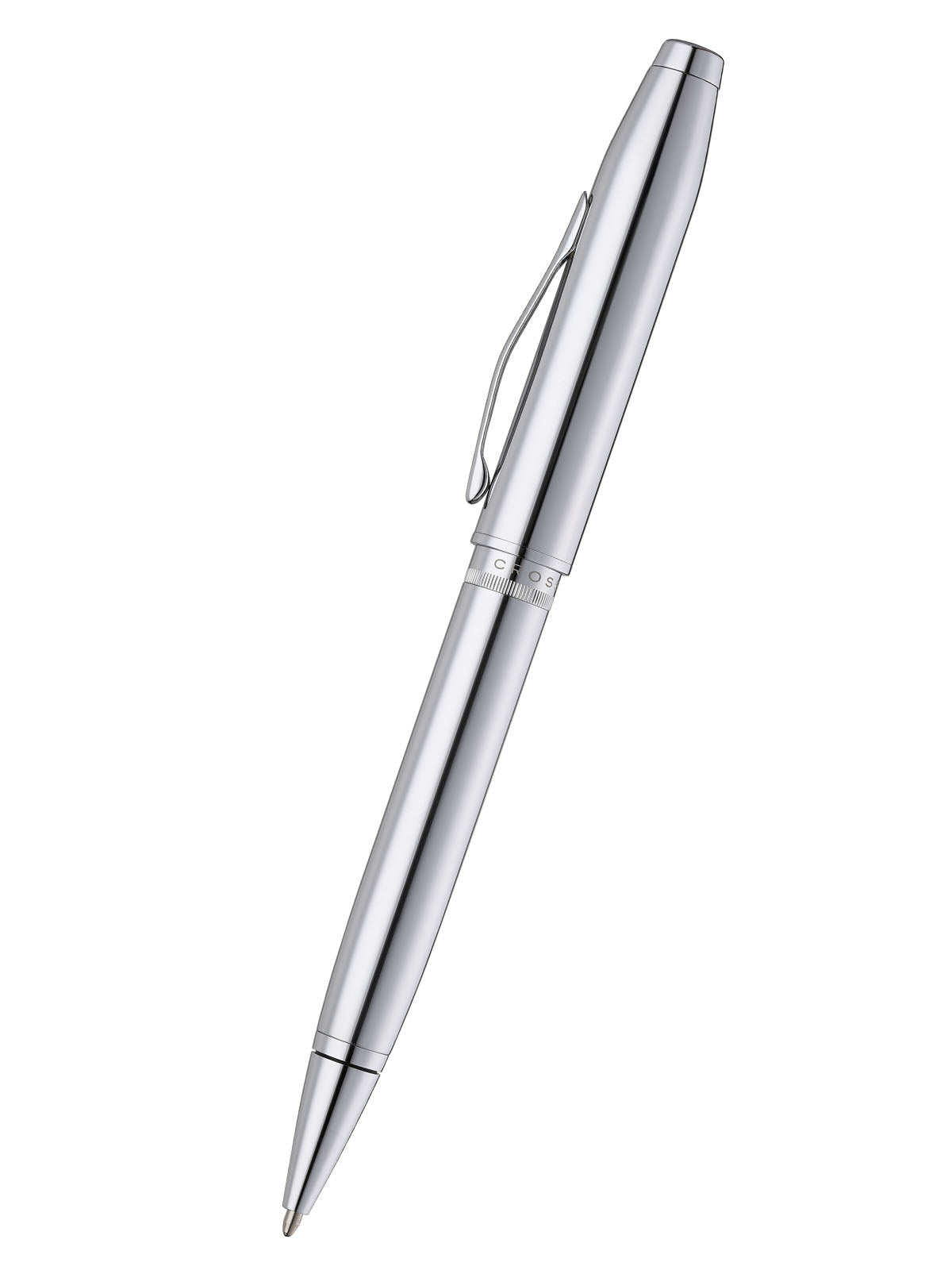 Foundry Polished Chrome con particolari cromati lucidi – penna a sfera