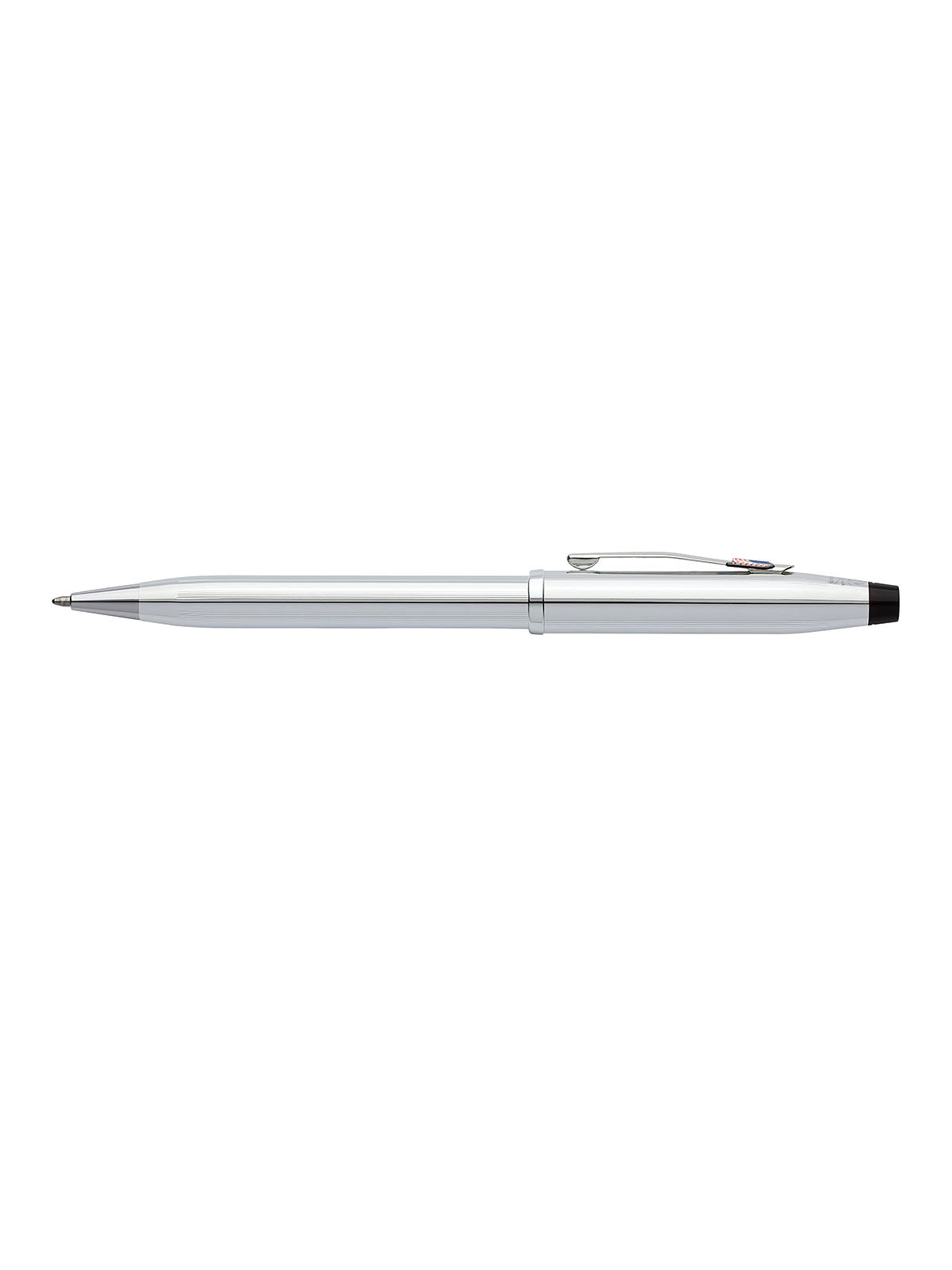 Penna a sfera Century® II cromata lucida con emblema della bandiera americana