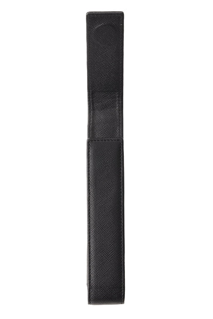 Astuccio singolo magnetico in pelle Saffiano Nero