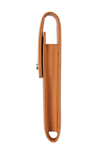 Astuccio singolo magnetico in pelle Saffiano Mocha