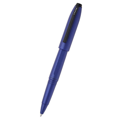 Prism Deep Sea Blue in resina con dettagli neri lucidi – Roller