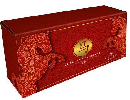 Townsend® Zodiac Year of the Horse – penna a sfera placcata oro 23KT