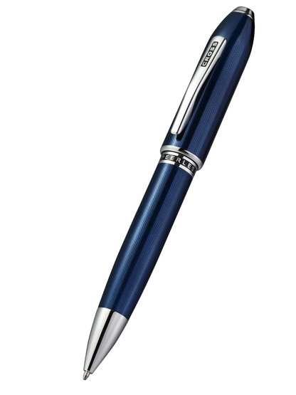 Penna a sfera Peerless™ blu cobalto traslucido