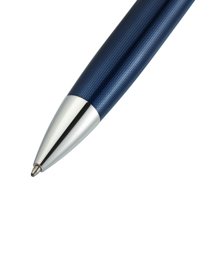 Penna a sfera Peerless™ blu cobalto traslucido