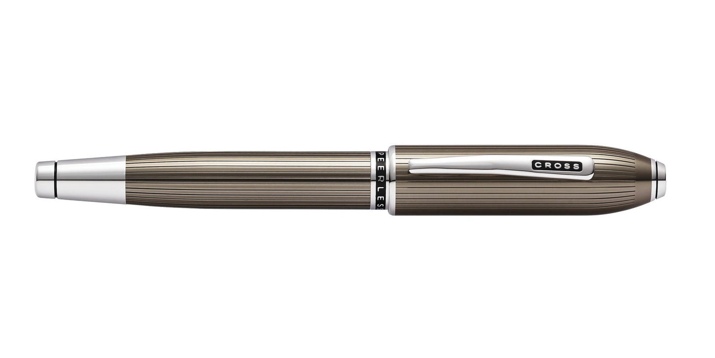 Peerless Translucent Titanium Gray Rollerball Pen