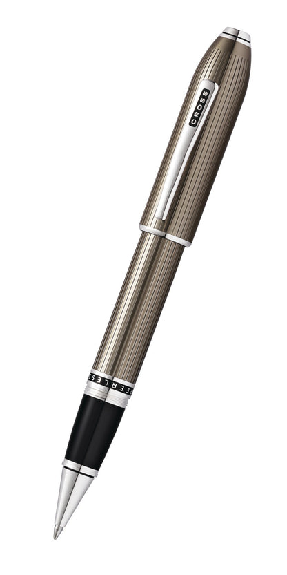 Peerless Translucent Titanium Gray Rollerball Pen