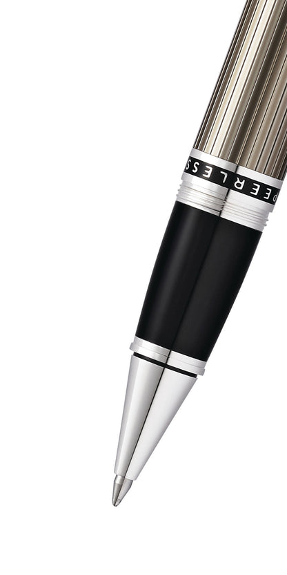 Peerless Translucent Titanium Gray Rollerball Pen