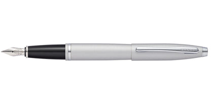 Calais Satin Chrome Fountain Pen
