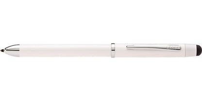 Tech3+ Pearl White Multi-Function Pen