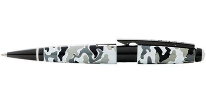 Edge Black and White Camo Gel Rollerball Pen