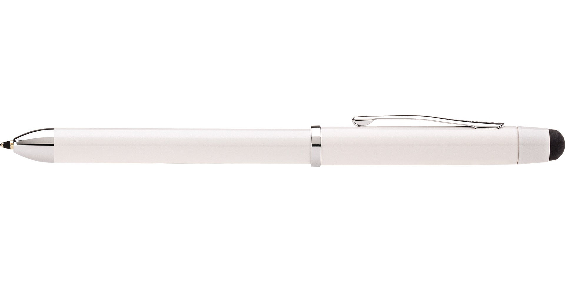 Tech3+ Pearl White Multi-Function Pen