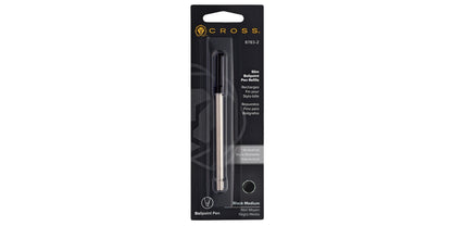 Slim Ballpoint Pen Refill - Black - Single Pack